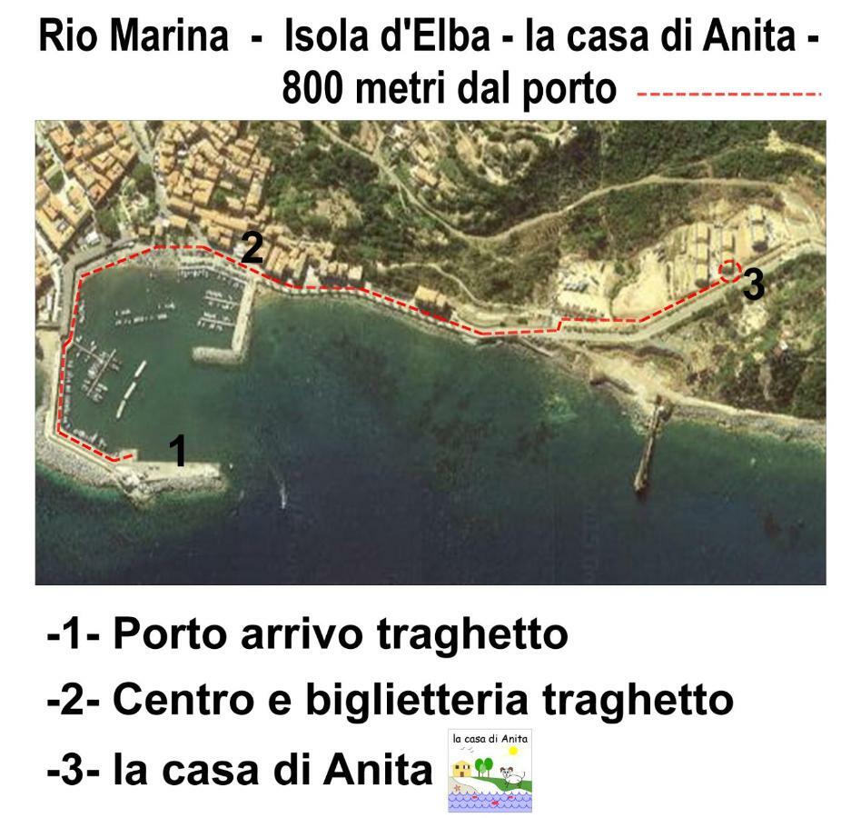 La Casa Di Anita Villa Rio Marina Eksteriør billede
